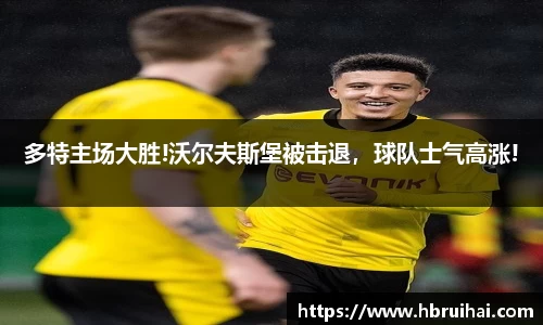 多特主场大胜!沃尔夫斯堡被击退，球队士气高涨!